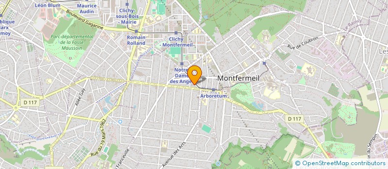 localisation de l'entreprise 2MAINS POUR L'AVENIR à MONTFERMEIL