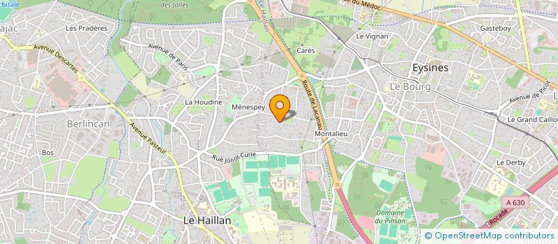 localisation de l'entreprise 2MATIQSE à EYSINES