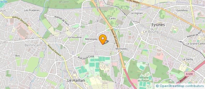 localisation de l'entreprise 2MATIQSE CONSEILS à EYSINES