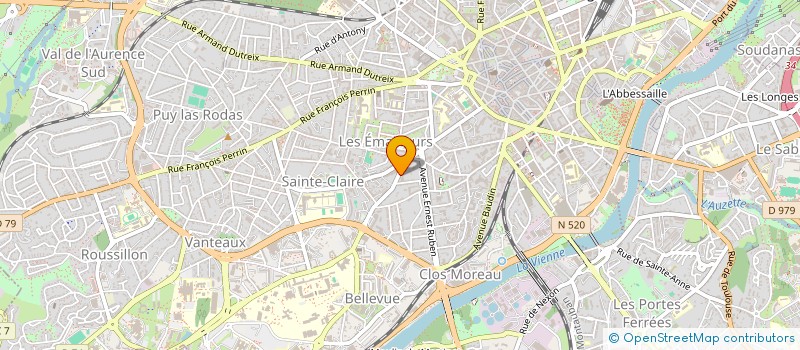 localisation de l'entreprise 2MB à LIMOGES