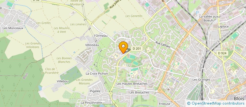 localisation de l'entreprise 2MBC à BLOIS