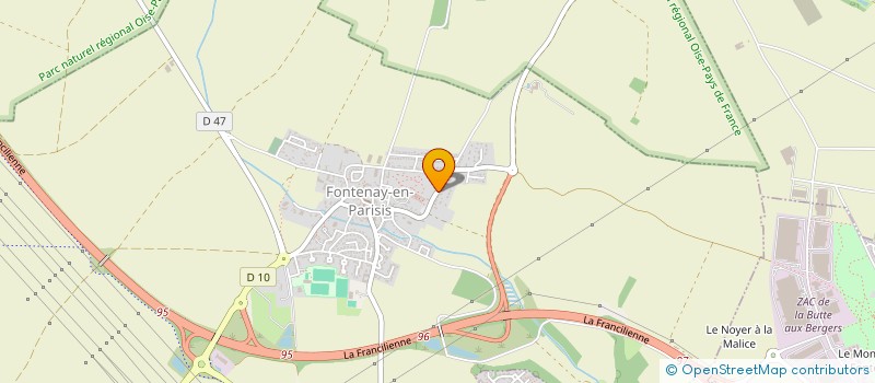 localisation de l'entreprise 2MBO DEPANN  FONTENAY-EN-PARISIS