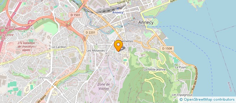 localisation de l'entreprise 2MC AUTO à ANNECY