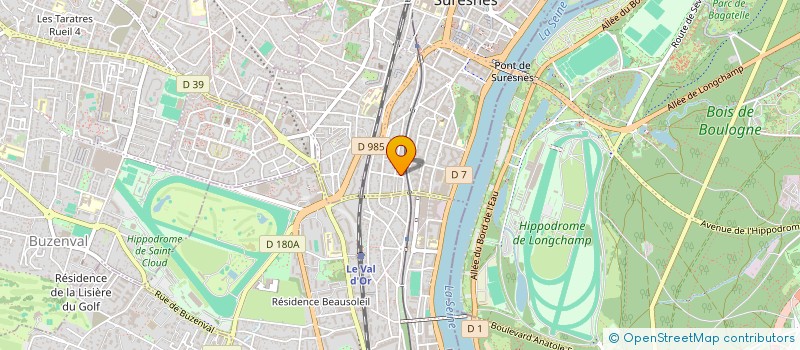localisation de l'entreprise 2MC IMMOBILIER à SURESNES