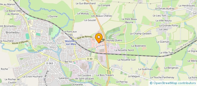 localisation de l'entreprise 2MCE  MONTFORT-SUR-MEU