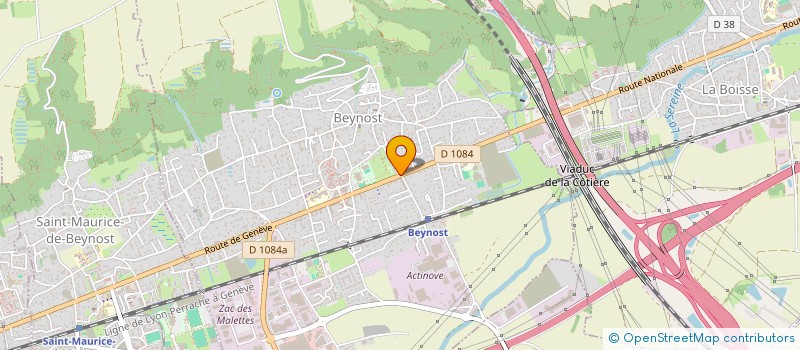 localisation de l'entreprise 2MCK  BEYNOST