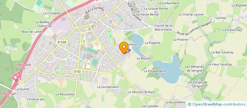 localisation de l'entreprise 2MCP  LIFFRE