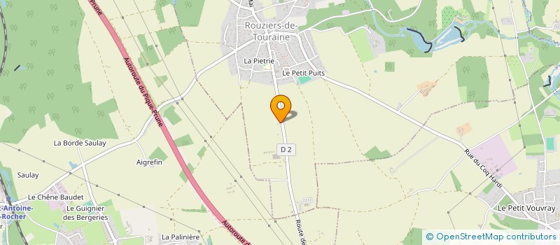 localisation de l'entreprise 2MCS  ROUZIERS-DE-TOURAINE