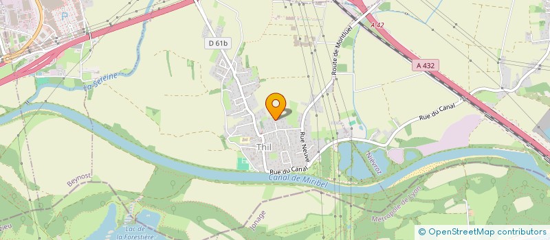 localisation de l'entreprise 2MCT  THIL