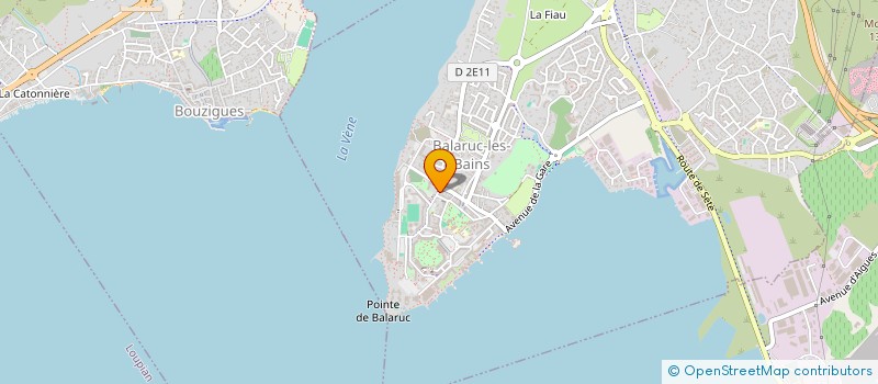 localisation de l'entreprise 2MD  BALARUC-LES-BAINS