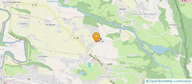 localisation de l'entreprise 2MD  DOMESSIN