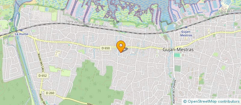 localisation de l'entreprise 2MD INVEST  GUJAN-MESTRAS