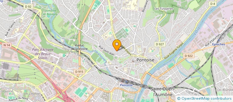 localisation de l'entreprise 2MD PART  PONTOISE