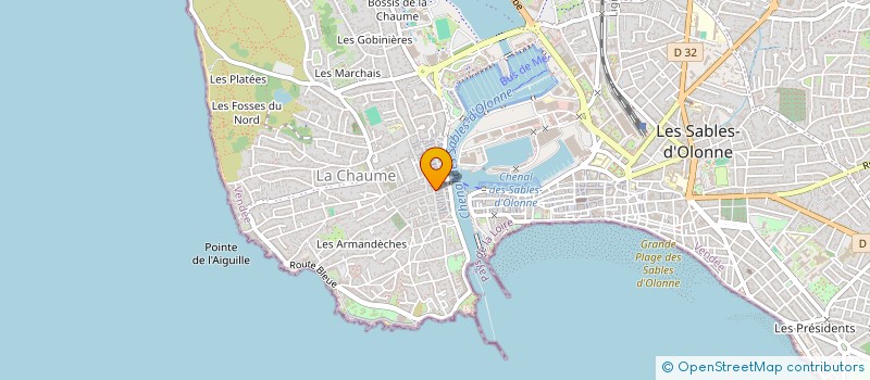 localisation de l'entreprise 2MDB à LES SABLES D'OLONNE