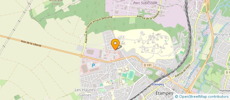 localisation de l'entreprise 2MDN BUETETE à ETAMPES