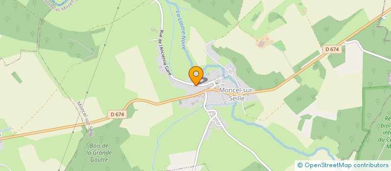 localisation de l'entreprise 2MEG  MONCEL-SUR-SEILLE