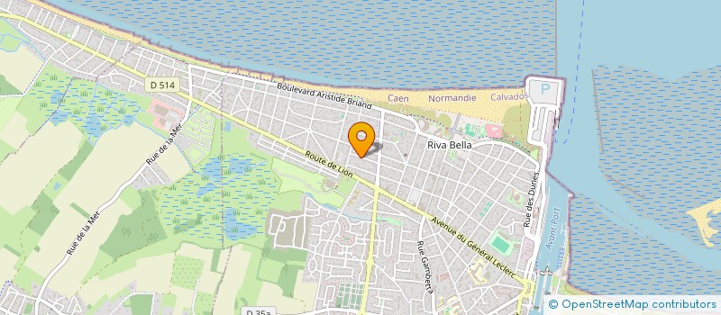 localisation de l'entreprise 2MFI  OUISTREHAM