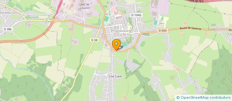 localisation de l'entreprise 2MG à PHALSBOURG