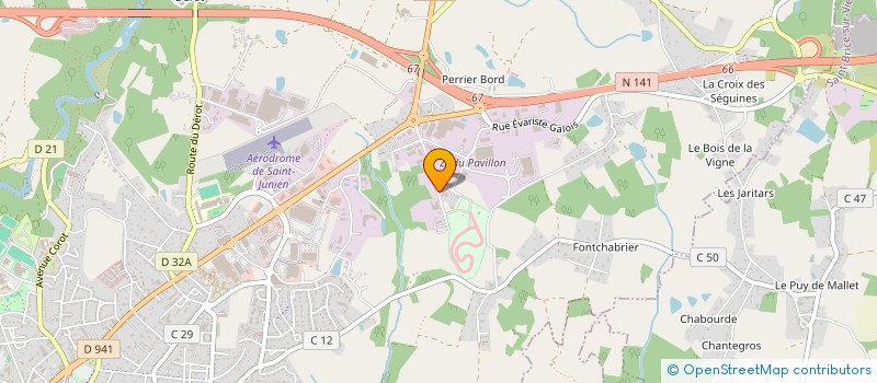 localisation de l'entreprise 2MG CREATION  SAINT JUNIEN