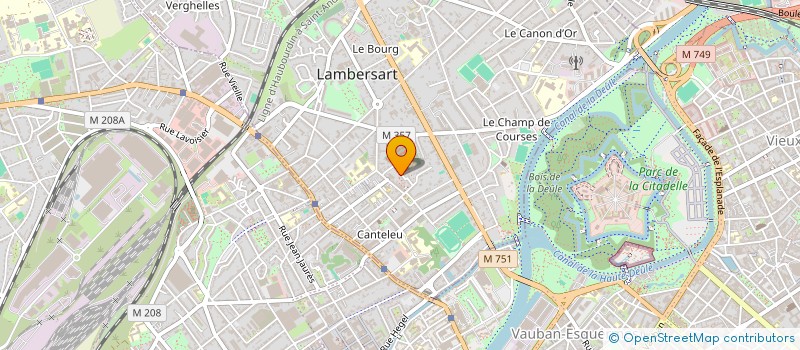 localisation de l'entreprise 2MGF à LAMBERSART