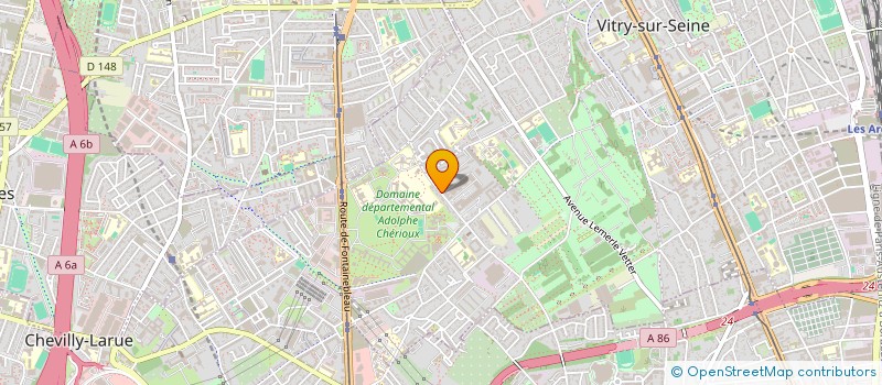 localisation de l'entreprise 2MH IMMOBILIERE  VITRY-SUR-SEINE