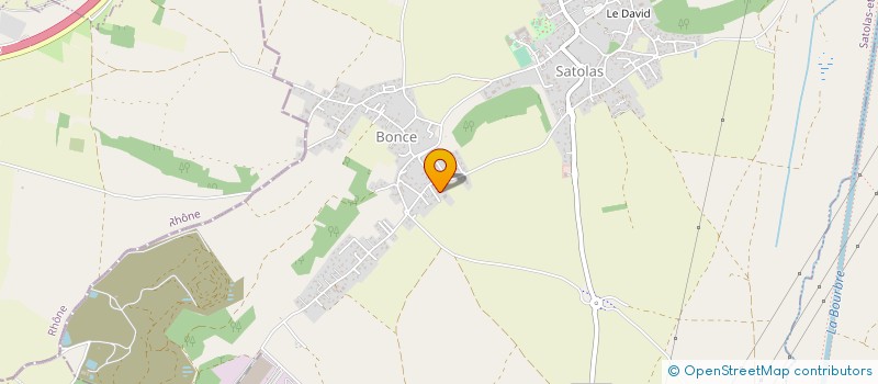 localisation de l'entreprise 2MI  SATOLAS-ET-BONCE