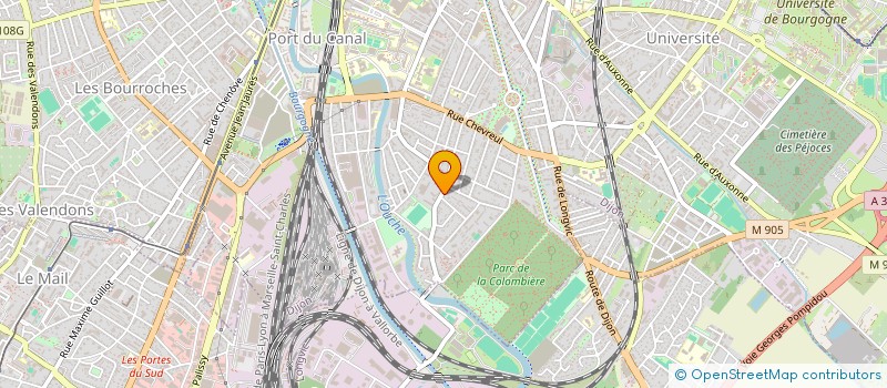 localisation de l'entreprise 2MI à DIJON