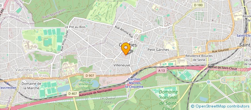 localisation de l'entreprise 2MIL à GARCHES