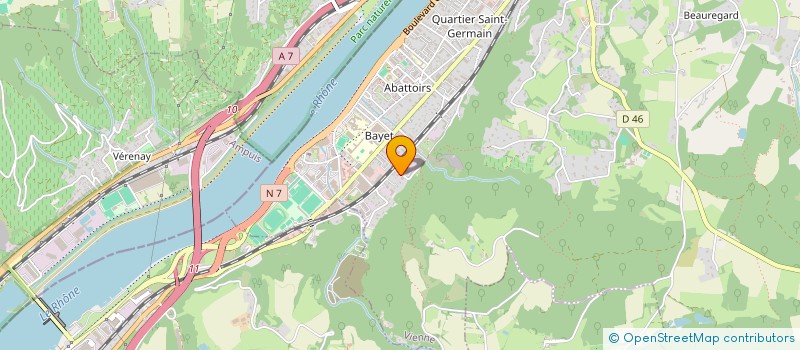 localisation de l'entreprise 2MINGENIERIE à VIENNE