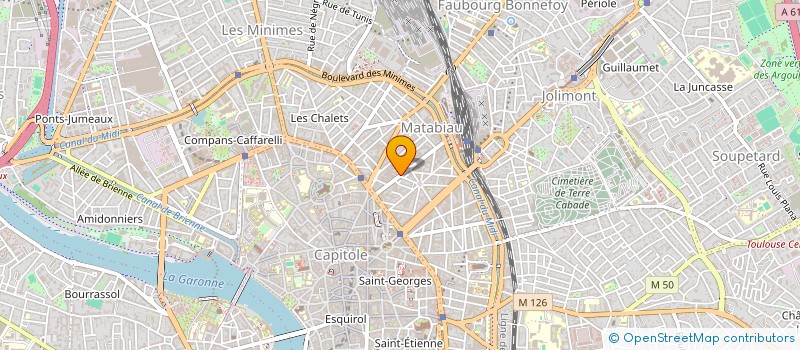 localisation de l'entreprise 2MJ CONSEIL à TOULOUSE