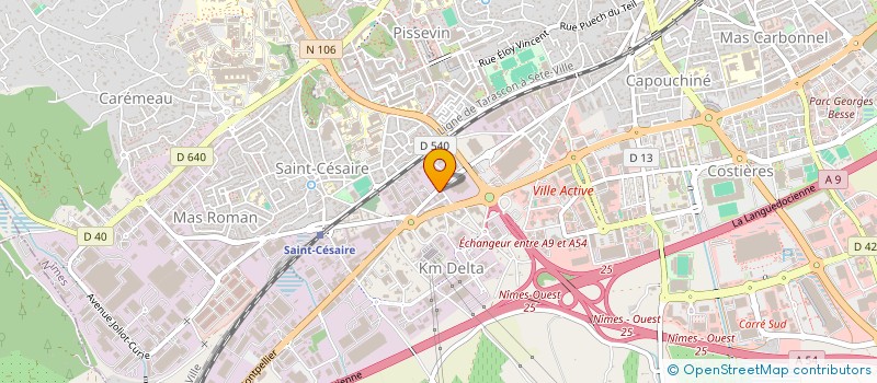 localisation de l'entreprise 2MJC VELO NIMES à NIMES