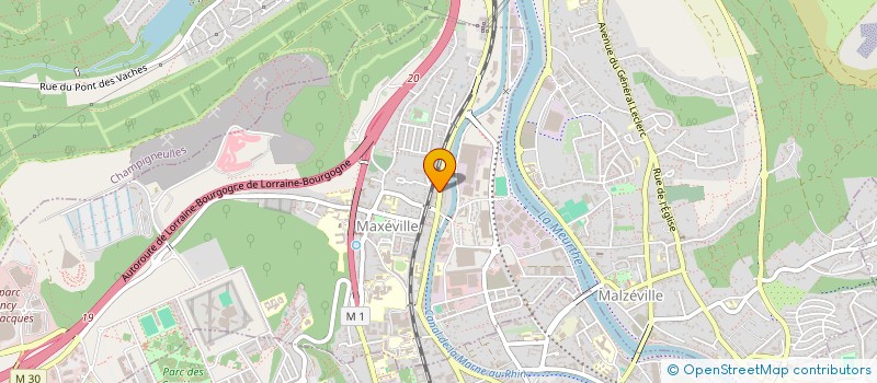 localisation de l'entreprise 2MK CONCEPT  MAXEVILLE