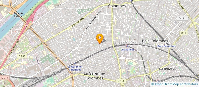 localisation de l'entreprise 2MK CONSULTING à COLOMBES