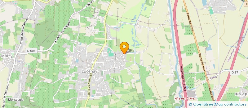 localisation de l'entreprise 2MKR  LUCENAY