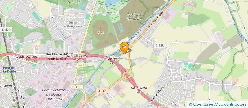 localisation de l'entreprise 2MKS à DOUAI