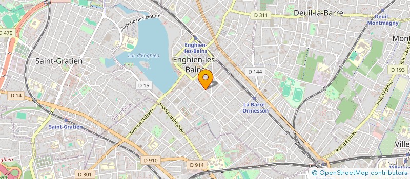 localisation de l'entreprise 2ML à ENGHIEN-LES-BAINS