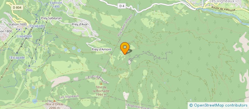 localisation de l'entreprise 2ML  SAINT MARTIN DE QUEYRIERES