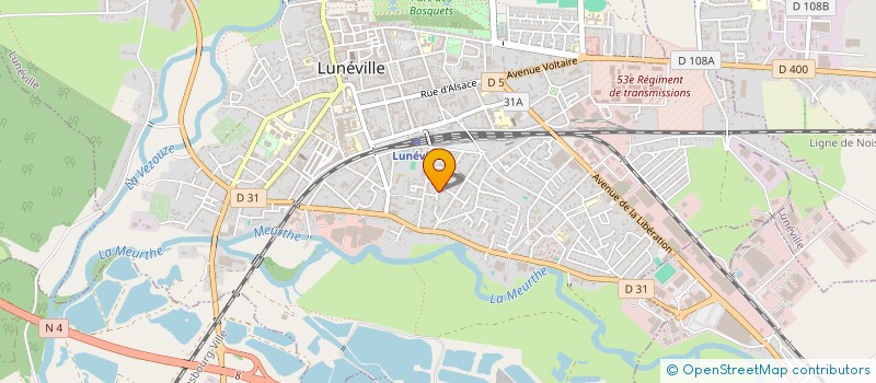 localisation de l'entreprise 2MLB  LUNEVILLE