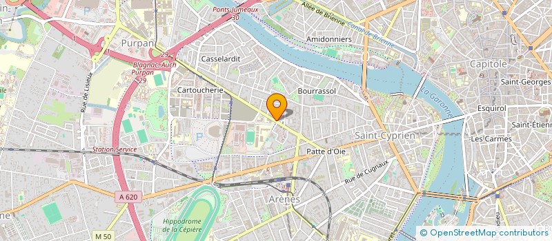 localisation de l'entreprise 2MLP à TOULOUSE