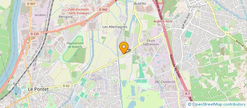 localisation de l'entreprise 2MLR  VEDENE