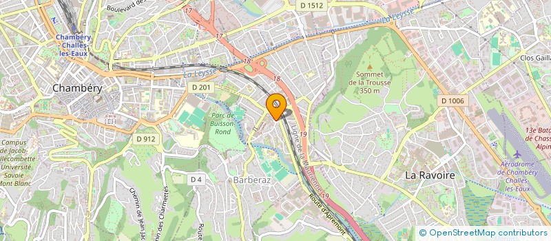 localisation de l'entreprise 2MNF  BARBERAZ