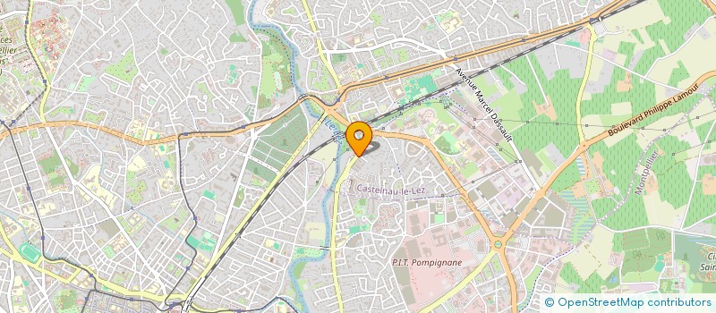 localisation de l'entreprise 2MODS  CASTELNAU-LE-LEZ