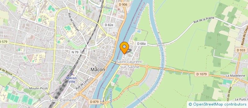 localisation de l'entreprise 2MP à SAINT-LAURENT-SUR-SAONE