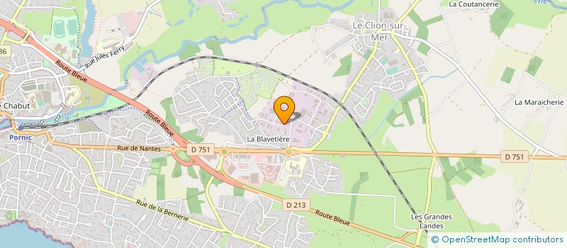 localisation de l'entreprise 2MPI  PORNIC