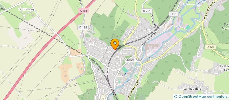 localisation de l'entreprise 2MPL RENOVAITON  MALAUNAY