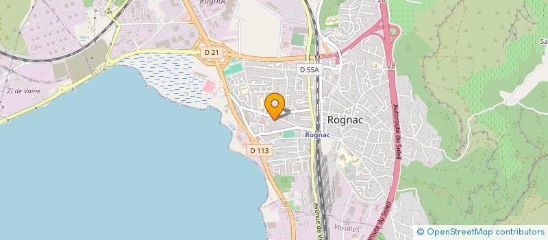 localisation de l'entreprise 2MR  ROGNAC