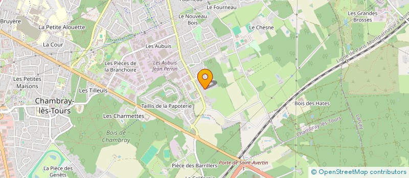 localisation de l'entreprise 2MRJ  SAINT-AVERTIN