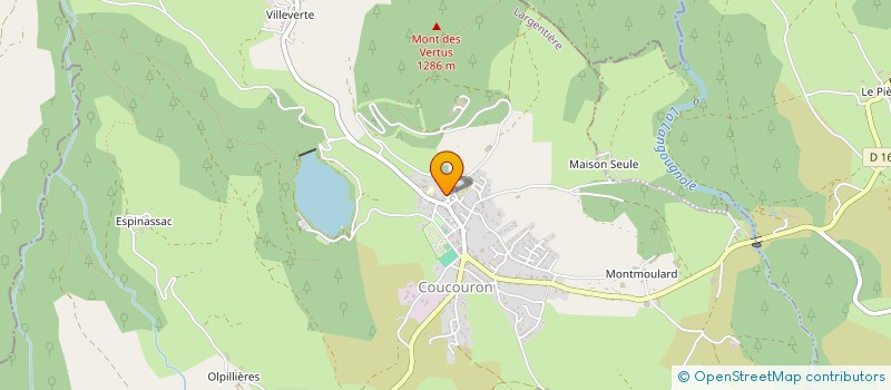 localisation de l'entreprise 2MRL CONSULTING   COUCOURON