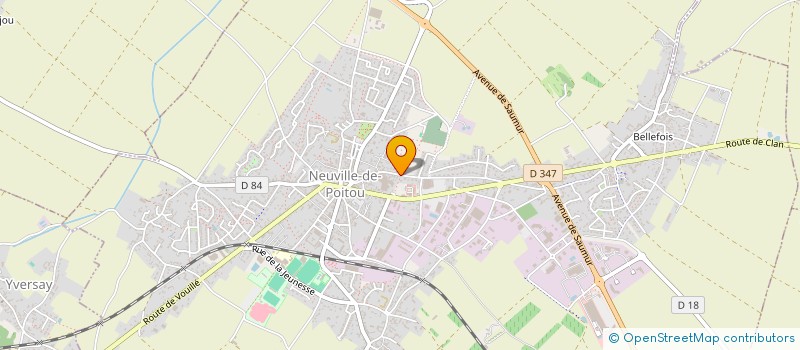 localisation de l'entreprise 2MS  NEUVILLE-DE-POITOU