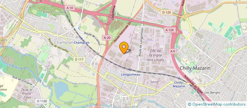 localisation de l'entreprise 2MS DEPANNAGE à CHAMPLAN